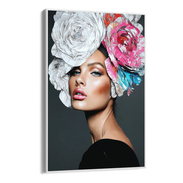 Quadro Stampa su Tela Fiamma Chiara - CupidoDesign