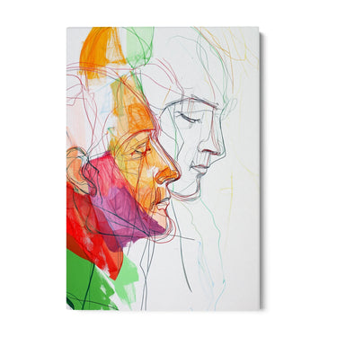 Quadro Stampa su Tela Fiamma Umana - CupidoDesign