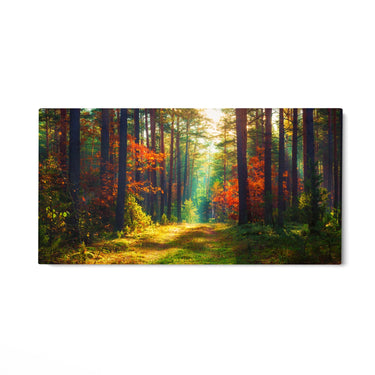 Quadro Stampa su Tela Fiamme di Foglie - CupidoDesign