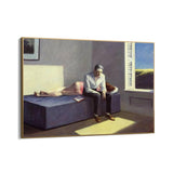 Quadro Stampa su Tela Filosofia, Edward Hopper - CupidoDesign