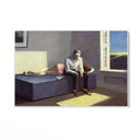 Quadro Stampa su Tela Filosofia, Edward Hopper - CupidoDesign