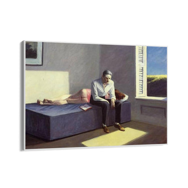 Quadro Stampa su Tela Filosofia, Edward Hopper - CupidoDesign