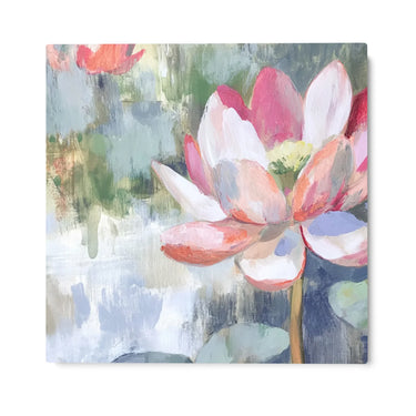 Quadro Stampa su Tela Fior di Loto Rosa - CupidoDesign