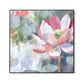 Quadro Stampa su Tela Fior di Loto Rosa - CupidoDesign