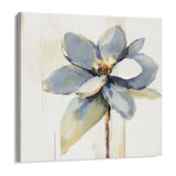 Quadro Stampa su Tela Fiore Grigio - CupidoDesign