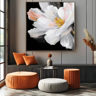 Quadro Stampa su Tela Fiore Leggero - CupidoDesign