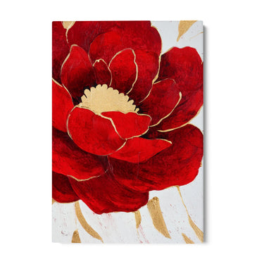 Quadro Stampa su Tela Fiore Totale - CupidoDesign