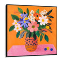Quadro Stampa su Tela Fiori che urlano gioia - CupidoDesign