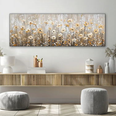 Quadro Stampa su Tela Fiori di Seta - CupidoDesign