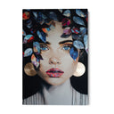 Quadro Stampa su Tela Fiori sulla Pelle - CupidoDesign