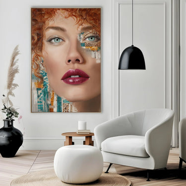 Quadro Stampa su Tela Fioritura Cromatica - CupidoDesign