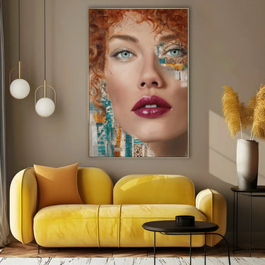 Quadro Stampa su Tela Fioritura Cromatica - CupidoDesign