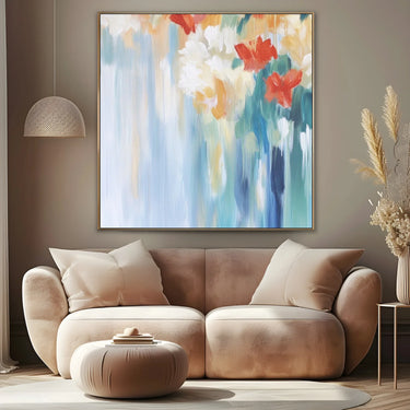 Quadro Stampa su Tela Fioritura Verticale - CupidoDesign
