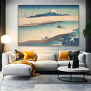 Quadro Stampa su Tela Fiume Tama, Katsushika Hokusai - CupidoDesign