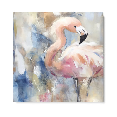 Quadro Stampa su Tela Flamingo in Rosa - CupidoDesign