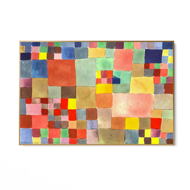 Quadro Stampa su Tela Flora sulla Sabbia, Paul Klee - CupidoDesign