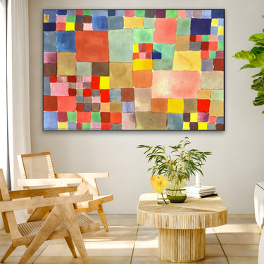 Quadro Stampa su Tela Flora sulla Sabbia, Paul Klee - CupidoDesign