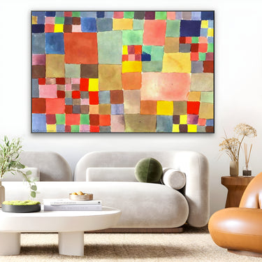 Quadro Stampa su Tela Flora sulla Sabbia, Paul Klee - CupidoDesign