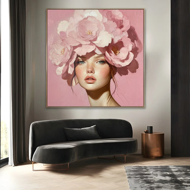 Quadro Stampa su Tela Floreale Chic - CupidoDesign