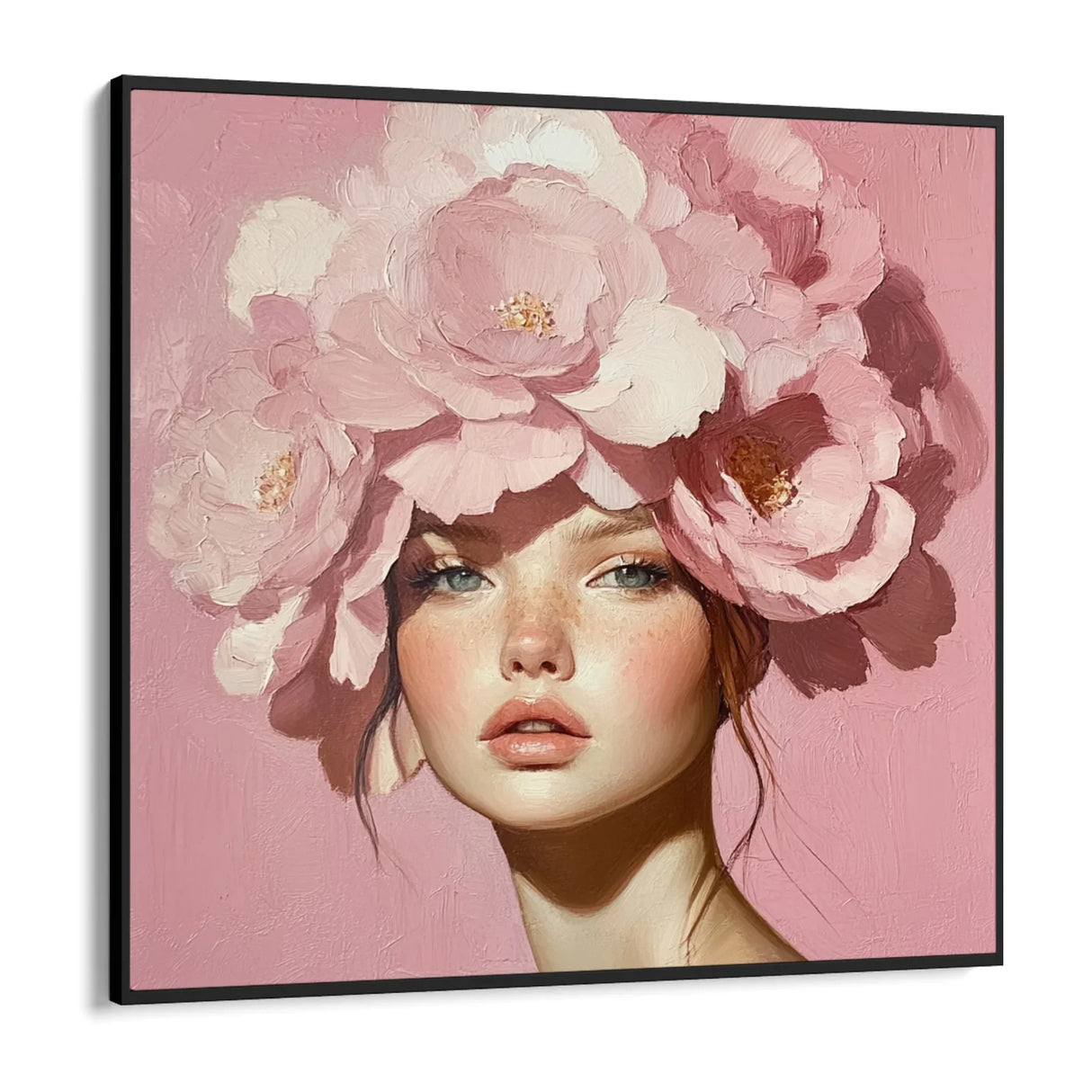 Quadro Stampa su Tela Floreale Chic - CupidoDesign