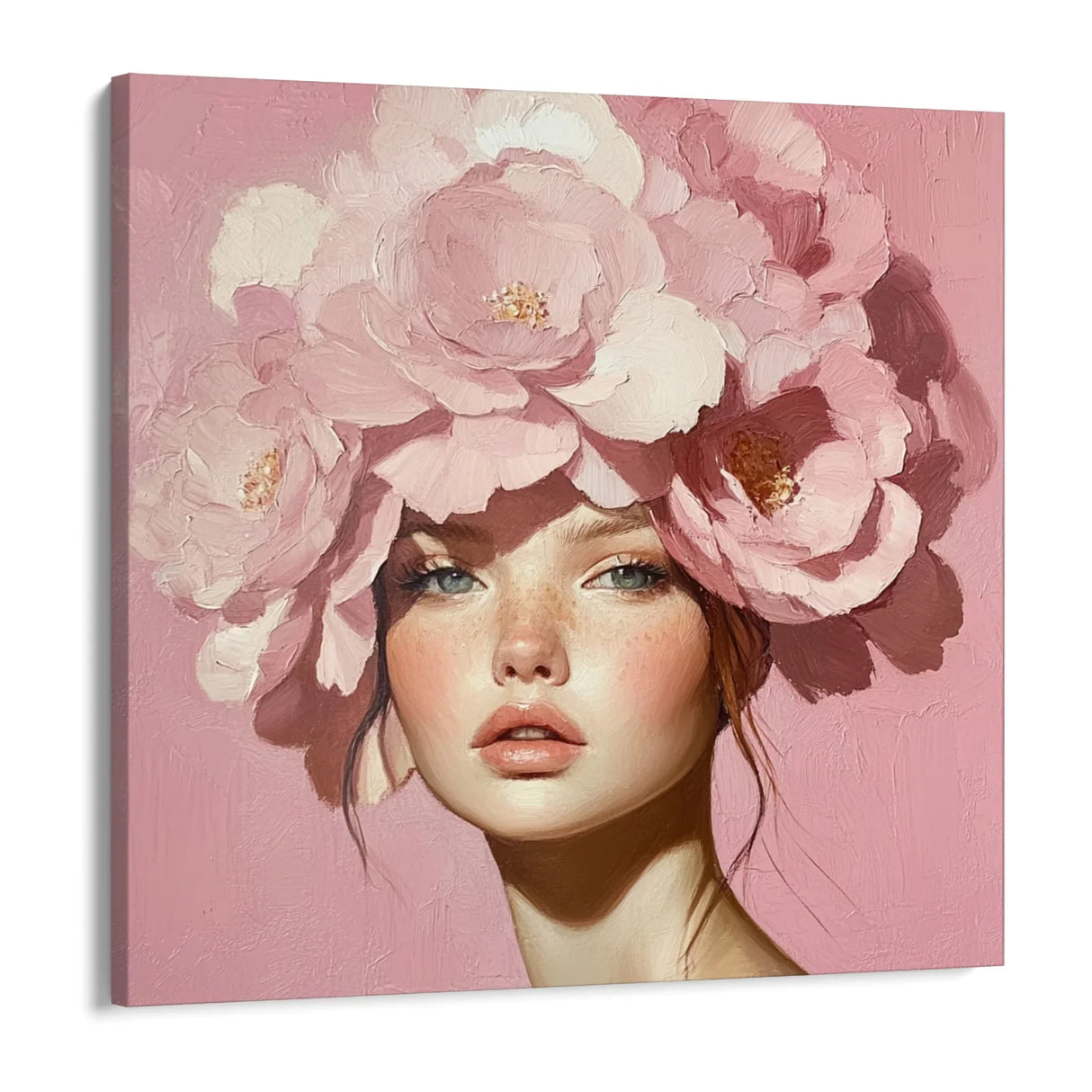 Quadro Stampa su Tela Floreale Chic - CupidoDesign