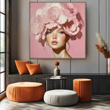 Quadro Stampa su Tela Floreale Chic - CupidoDesign