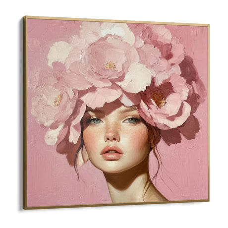 Quadro Stampa su Tela Floreale Chic - CupidoDesign