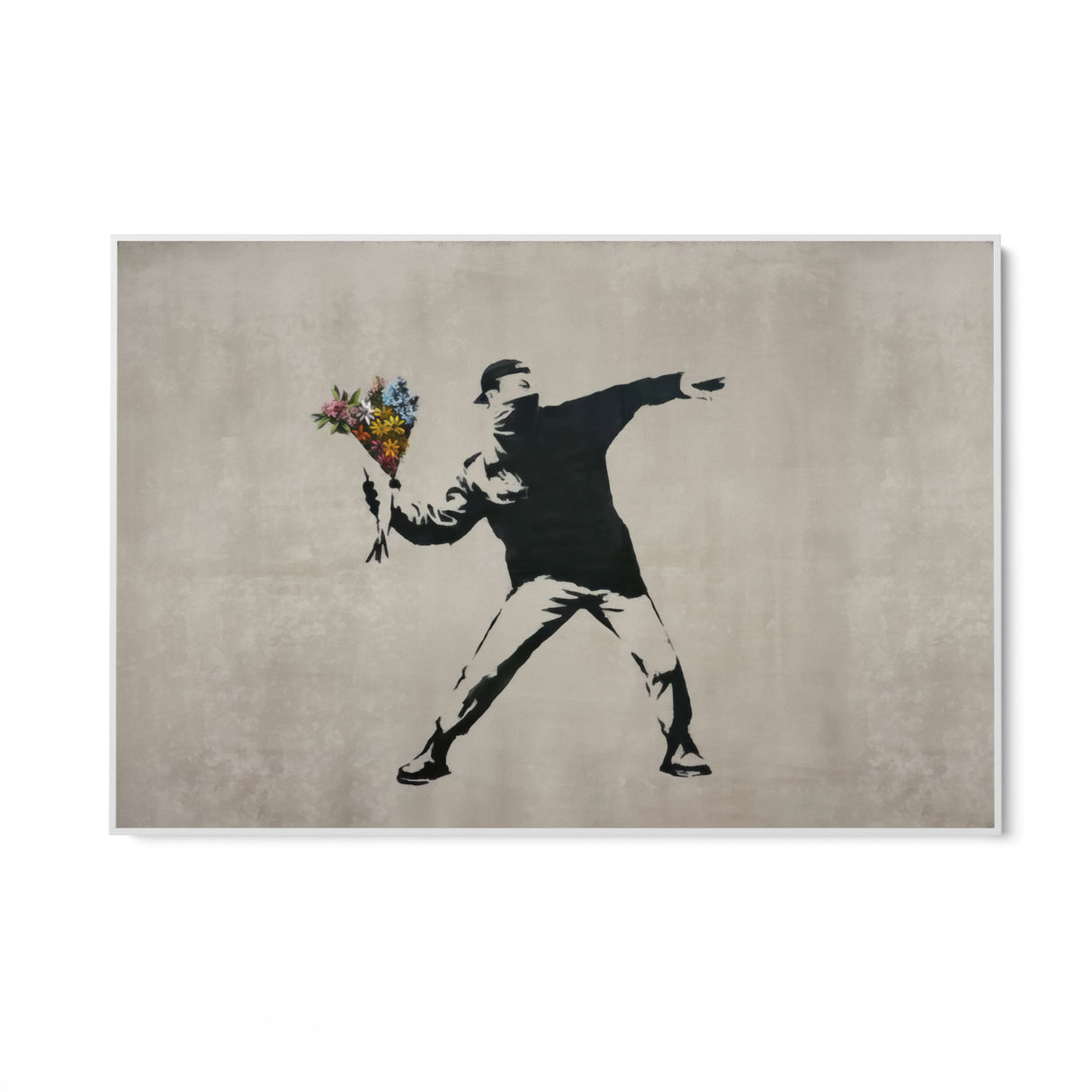 Flower Thrower Bansky