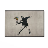 Flower Thrower Bansky