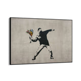 Flower Thrower Bansky