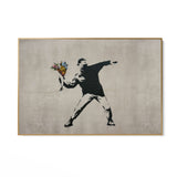 Flower Thrower Bansky