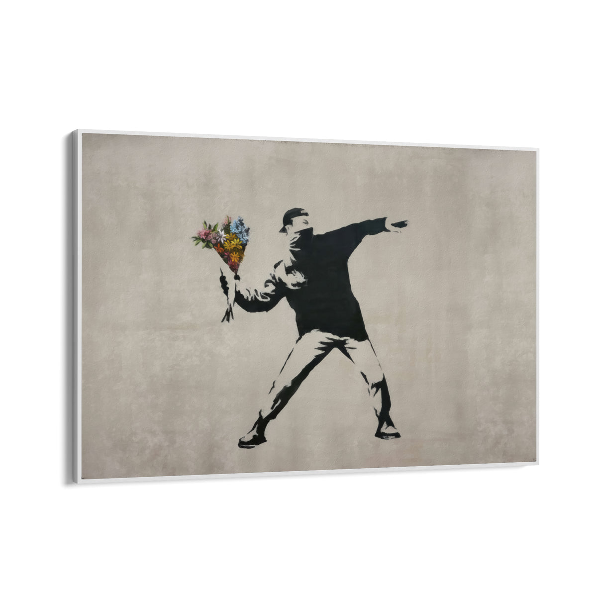 Flower Thrower Bansky