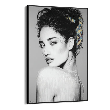 Quadro Stampa su Tela Fluire di Colori - CupidoDesign