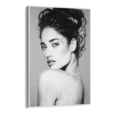 Quadro Stampa su Tela Fluire di Colori - CupidoDesign