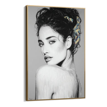 Quadro Stampa su Tela Fluire di Colori - CupidoDesign