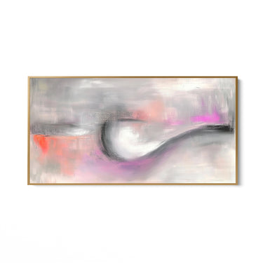 Quadro Stampa su Tela Flusso Rosa - CupidoDesign