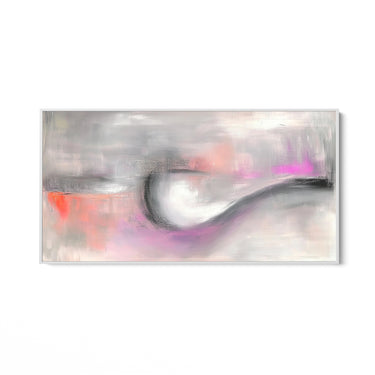 Quadro Stampa su Tela Flusso Rosa - CupidoDesign