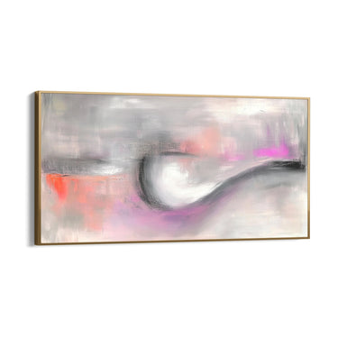 Quadro Stampa su Tela Flusso Rosa - CupidoDesign