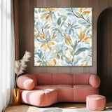 Quadro Stampa su Tela Foglie Colorate - CupidoDesign