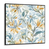 Quadro Stampa su Tela Foglie Colorate - CupidoDesign