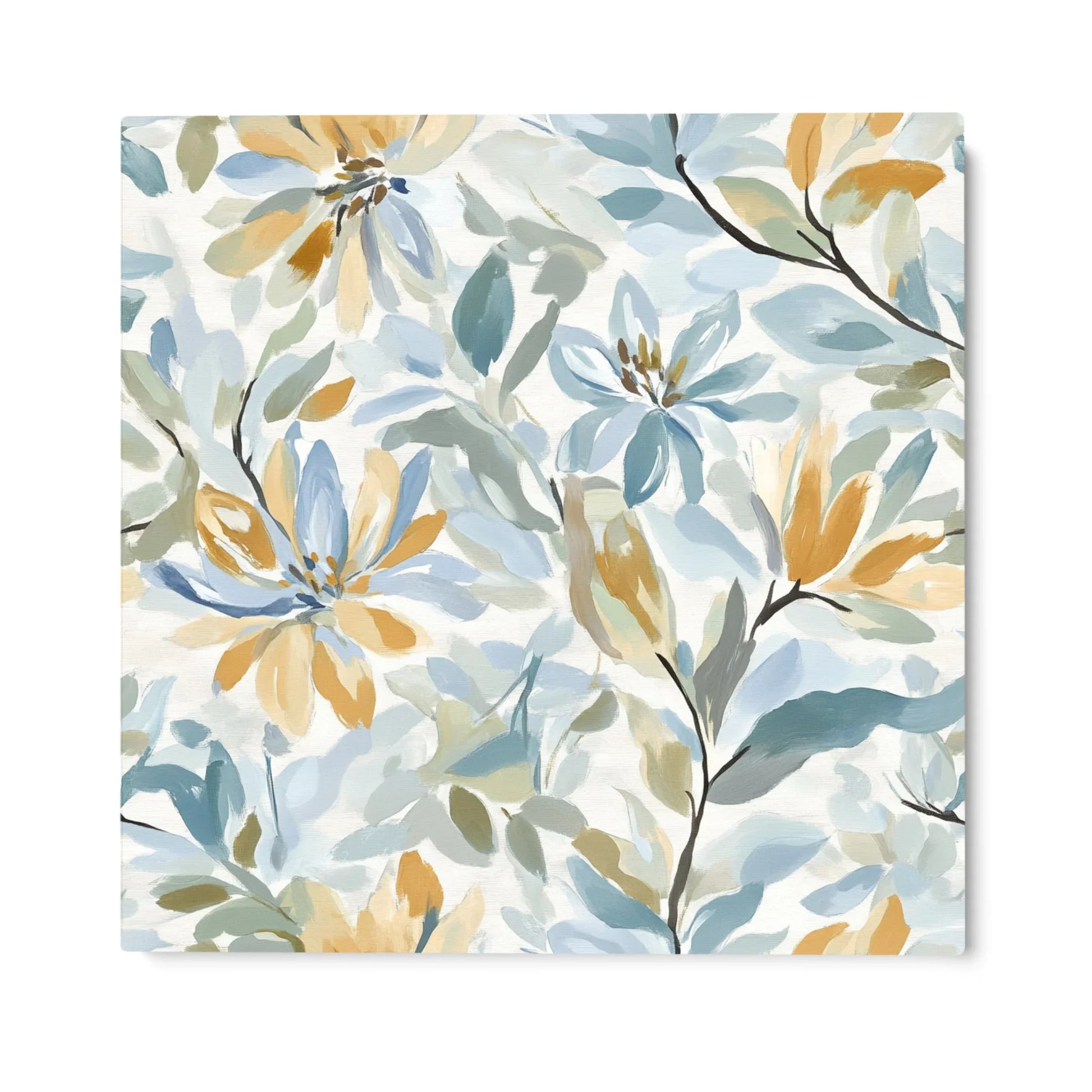 Quadro Stampa su Tela Foglie Colorate - CupidoDesign