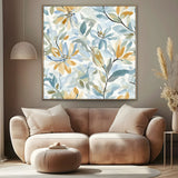 Quadro Stampa su Tela Foglie Colorate - CupidoDesign