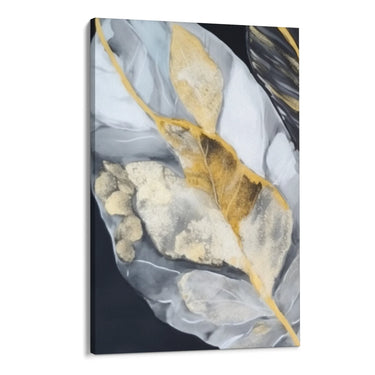 Quadro Stampa su Tela Foglie Luminose - CupidoDesign