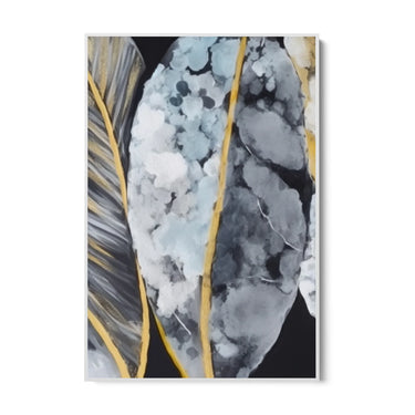 Quadro Stampa su Tela Foglie Luminose - CupidoDesign