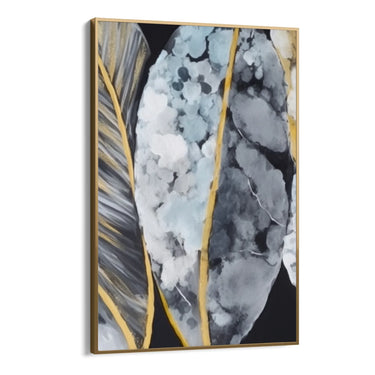 Quadro Stampa su Tela Foglie Luminose - CupidoDesign