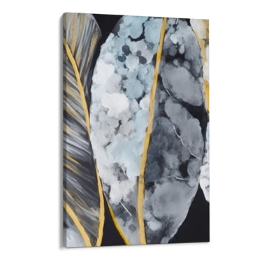 Quadro Stampa su Tela Foglie Luminose - CupidoDesign