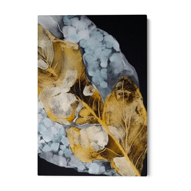 Quadro Stampa su Tela Foglie Luminose - CupidoDesign