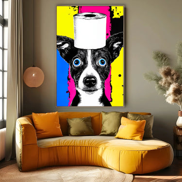 Quadro Stampa su Tela Follia Regale - CupidoDesign