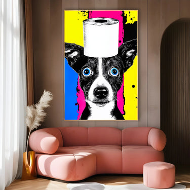Quadro Stampa su Tela Follia Regale - CupidoDesign
