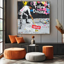 Quadro Stampa su Tela Follow your dreams - CupidoDesign